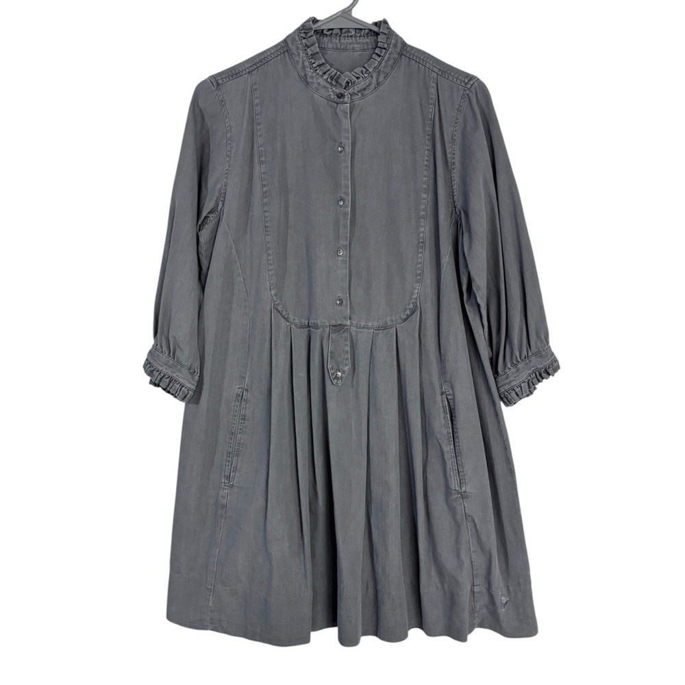 MiH London Grey Baby Doll Dress Sz M